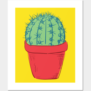 Cute Cactus Posters and Art